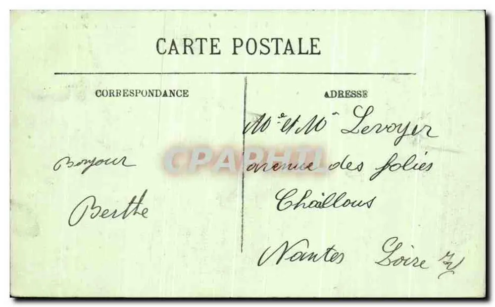 Le Havre — Notre-Dame des Flots und die Stadt — LL. — Verlag LL, Nr. 215 - Rückseite