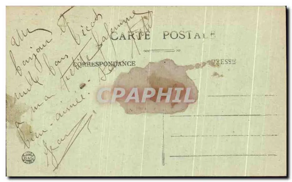 Rouen (Seine-Inf.) — Hôtel d'Angleterre und Théâtre des Arts — Edit. J. B. Ronan - Rückseite