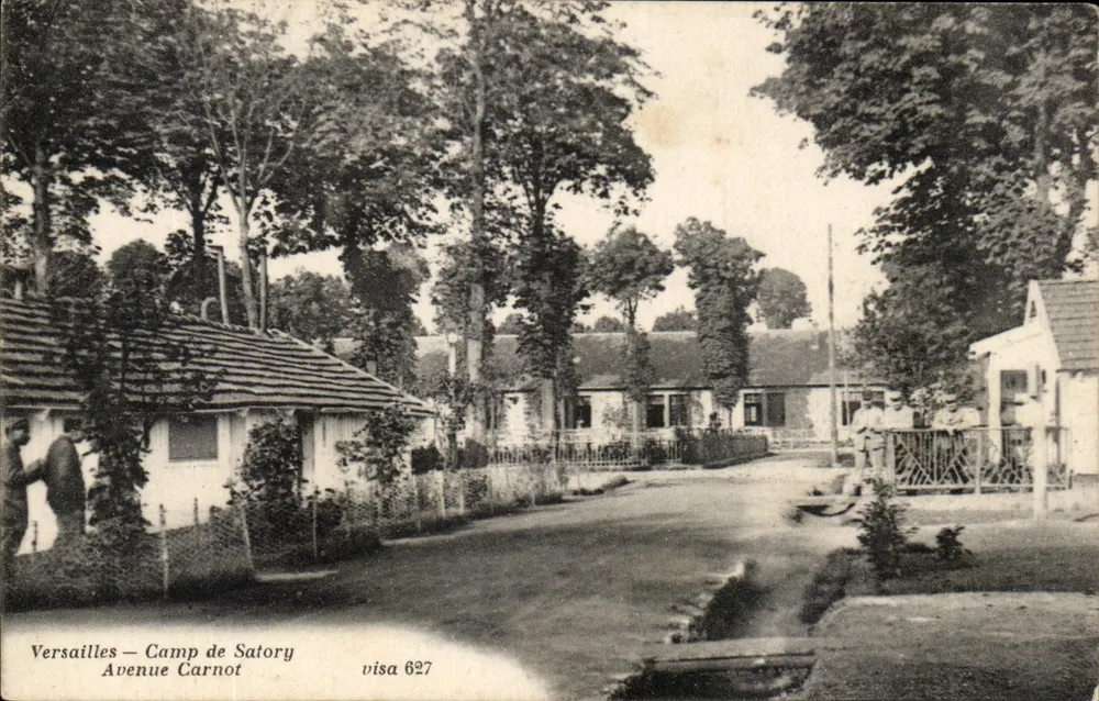 Versailles – Camp de Satory – Avenue Carnot — visa 627 - Vorderseite