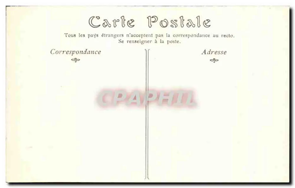 La Rochelle — Tisch und Sessel des Bürgermeisters Guition — ND. Fotografie - Rückseite