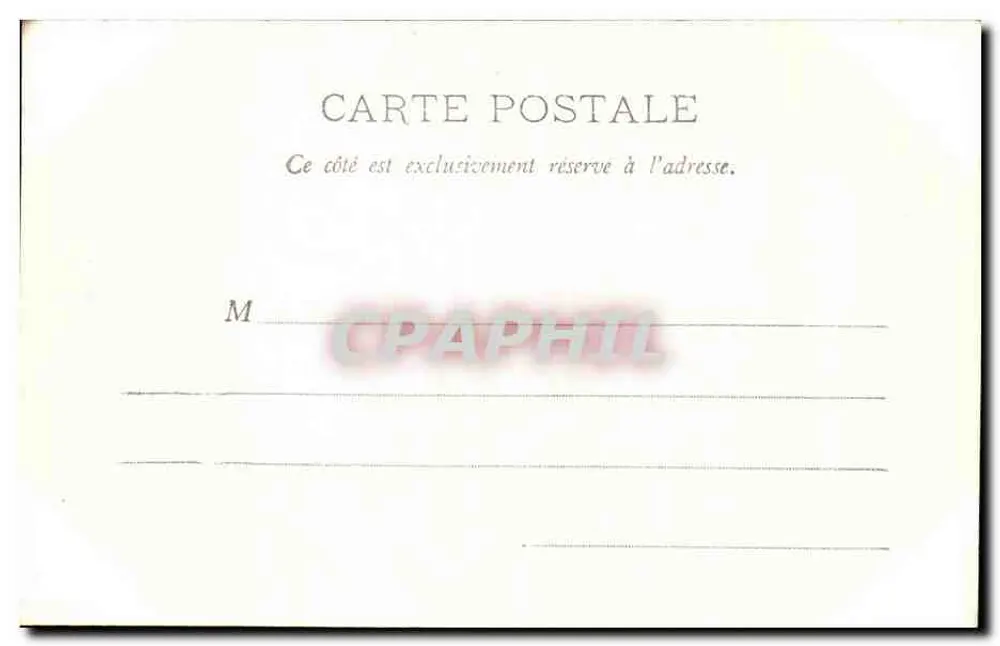 Mont-Saint-Michel - La Merveille - A. Waron, óptico-editor, St-Brieuc - Verso
