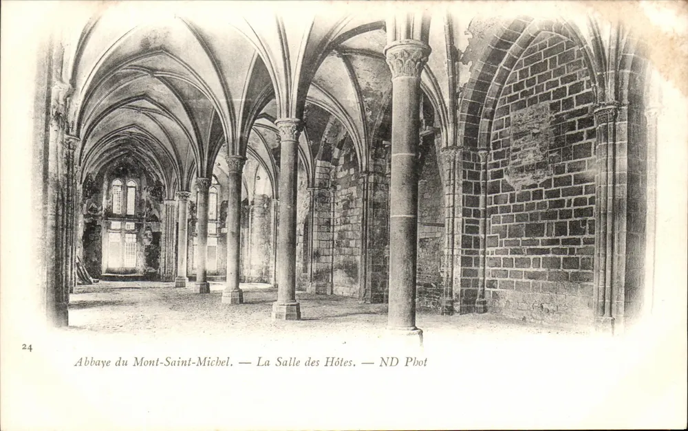 Abtei Mont-Saint-Michel — Die Gästezimmer — ND Pbot - Vorderseite