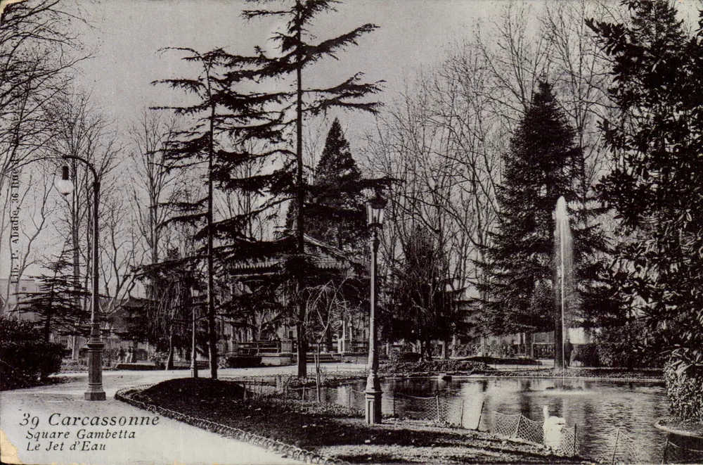 Square Gambetta — O Jato d'Água — Lib. T. Anaba, 36 - Frente