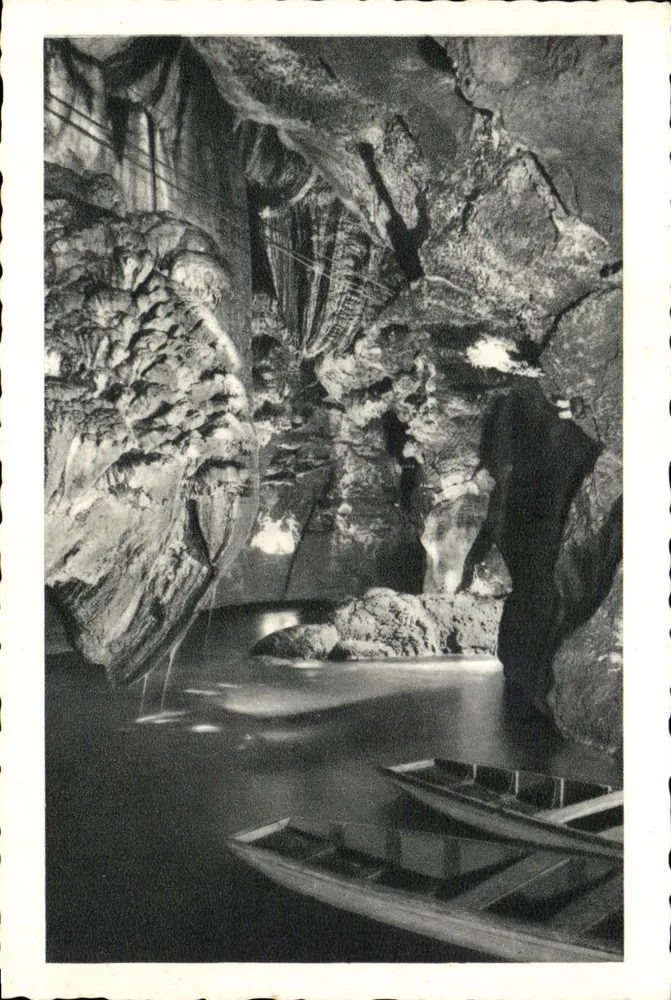 O Desembarque — Gruta — Edições J. Vertu, Saint-Géré (Lot) - Frente