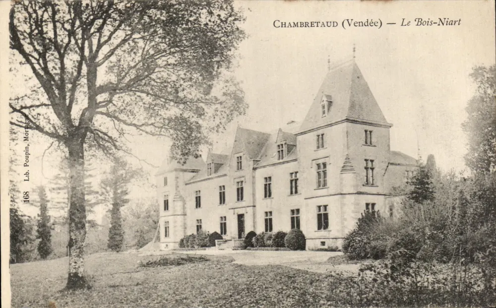 Chambretaude (Vendée) — Le Bois-Niart — Lib. Poupin, Moragne - Frente