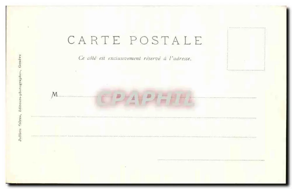Barby bei Chambéry — Schloss la Bâtie — Librairie A. Perrin, Chambéry, n° J.J. 2339 - Rückseite