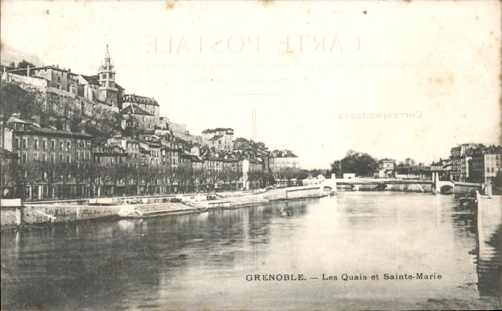 Grenoble — I Quais e Santa Maria - Recto