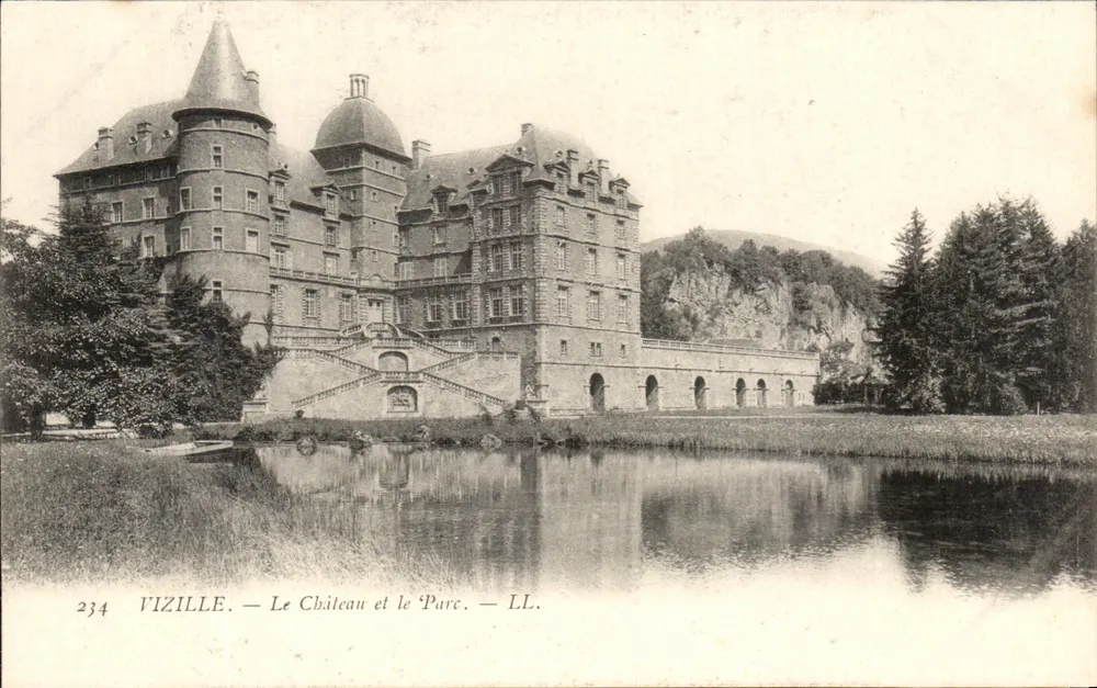 Vizille — Il Castello e il Parco — LL. — N° 234 - Recto