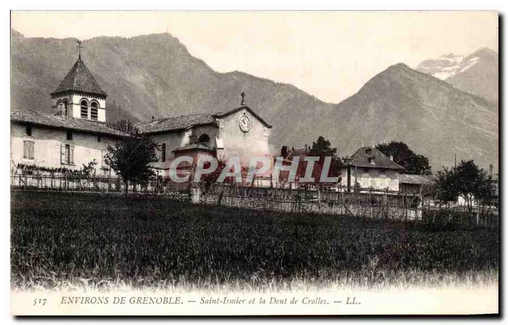 Saint-Ismier e a Dente de Crolles — LL. — Em torno de Grenoble — n°517 - Frente