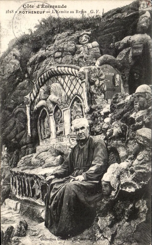 Côte d'Émeraude — Der Emite in Ruhe — G.F. — Sammlung Génarxin, 115, Saint-Malo - Vorderseite