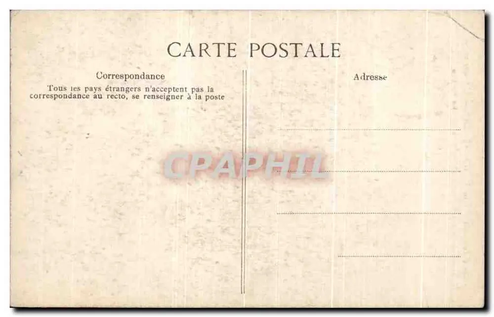 Côte d'Emeraude — Der Einsiedler, der die Felsen schnitzt — ROTHENEUF — 1908 - Rückseite