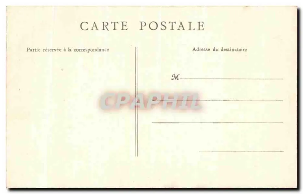 Lyon — Igreja de Fourvières — B. F., Paris, n° 720 - Verso