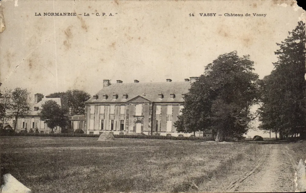 Vassay — Château de Vassay — La C.P.A. - Vorderseite