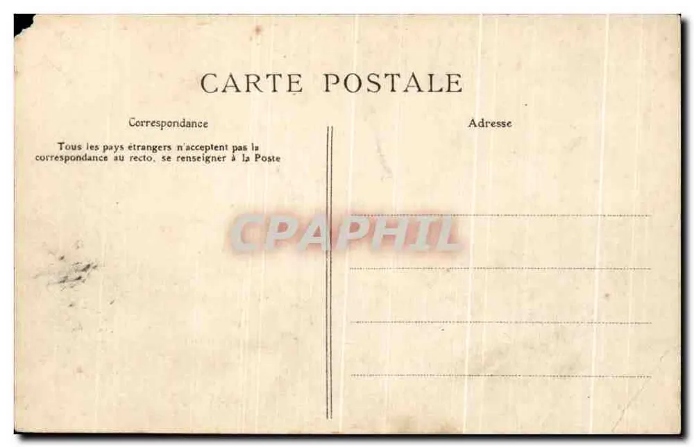 Vassay — Château de Vassay — La C.P.A. - Rückseite
