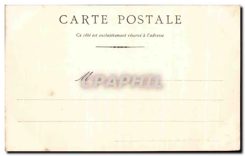 Auray - O Campo dos Mártires — fotografia de J. Coupé - Verso