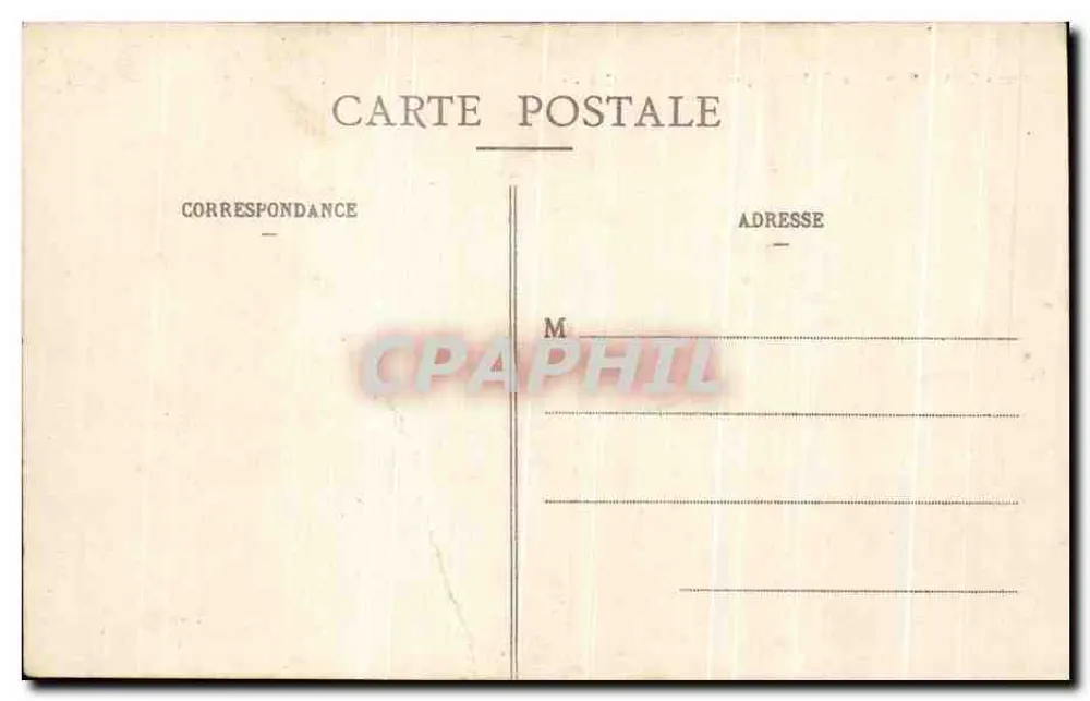 Chartres - Die Kathedrale, Ansicht vom Place Châtelet — Ch. Fescaut, Verlag, Droux - Rückseite
