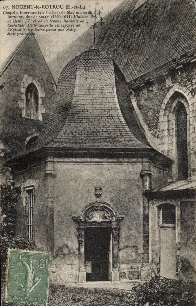 Grabkapelle von Maximilien de Béthune in Nogent-le-Rotrou — Verlag Ansichtskarte Serie 67 - Vorderseite