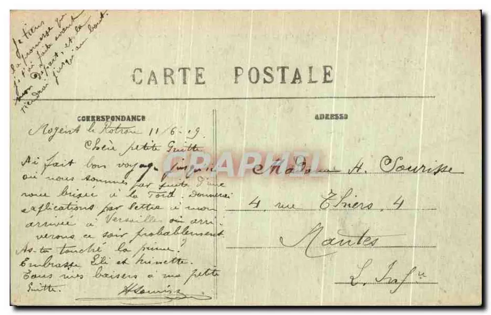 Nogent-le-Rotrou (E.-et L.) — Algemene uitzicht (noordoostkant) — Uitgever: , nr. 355 - Achterkant
