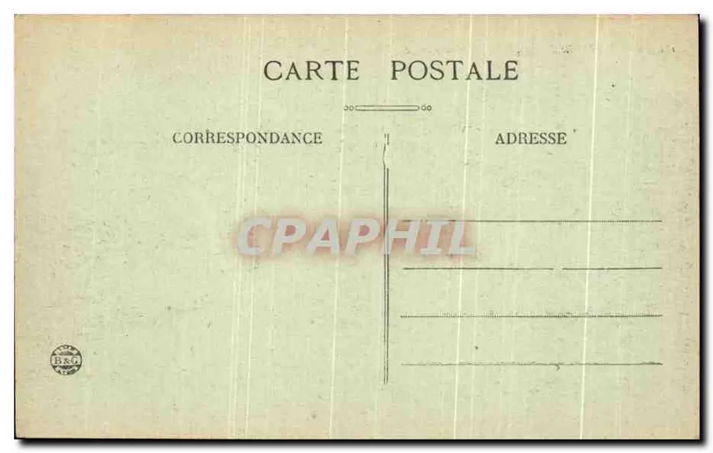 Arcachon (Côte d'Argent) — O Hotel de France — B.R. 3301 - Verso
