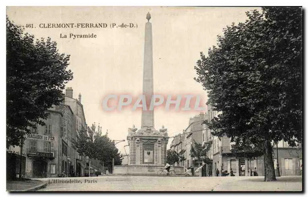 Clermont-Ferrand (P.-de-D.) — A Pirâmide — Loja de Ferro, Paris - Frente