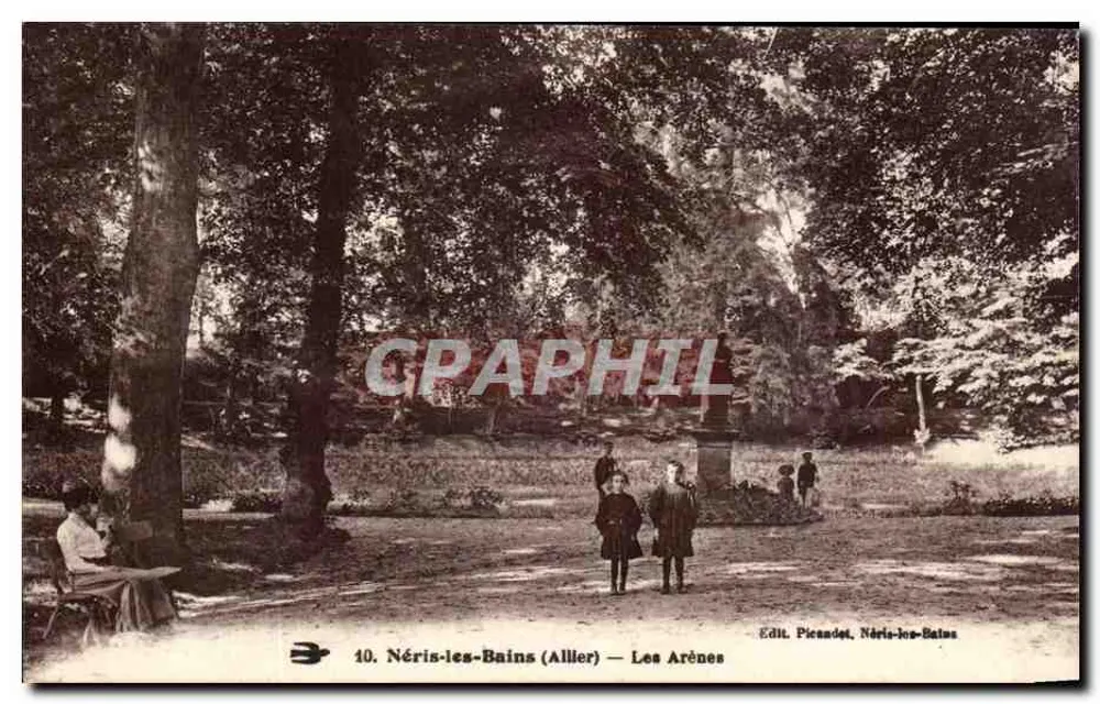 Nérès-les-Bains (Allier) — As Aréias — Éditeur Picandet, Nérès-les-Bains - Frente
