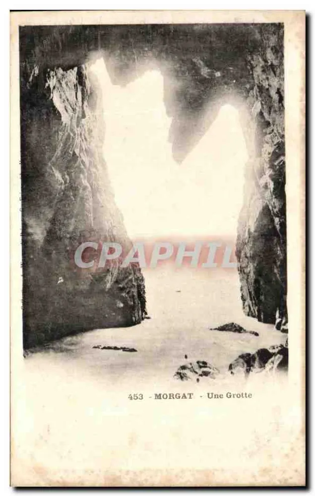 Morgat - Uma Gruta — n° 453 — editor não visível - Frente