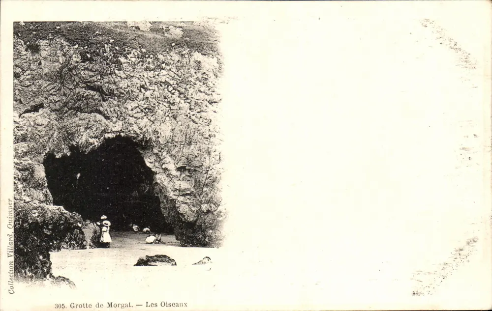 Gruta de Morgal — Os Pássaros — Coleção Villard Quimper, n°305 - Frente