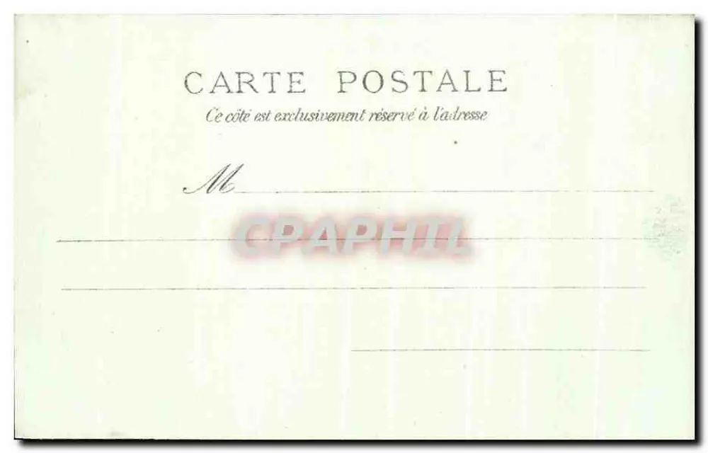 BREST - Das Schlossportal — Sammlung VILLARD, Nr. 382 - Rückseite