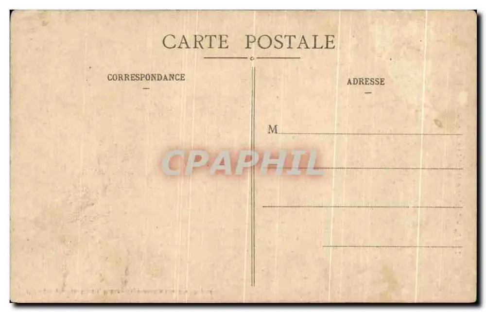 Foulah-Mädchen — Westafrika — Allgemeine Sammlung Torrès, n°1349 - Rückseite