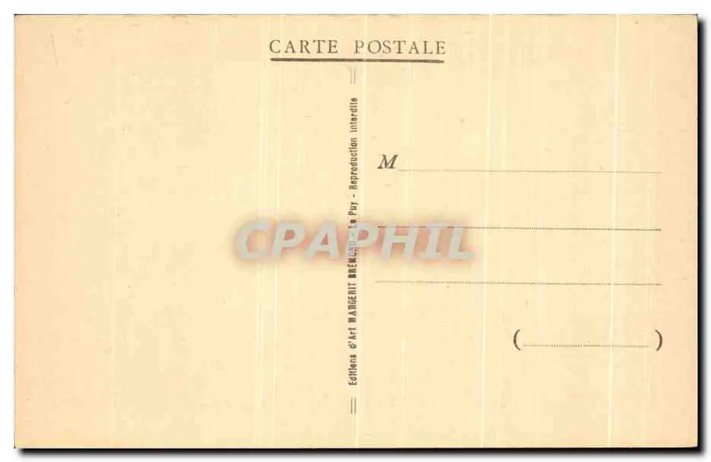 O Viaduto de GARABIT (Cantal) — vista aérea — Editor: Edições de Arte Margerit Brenand, Le Puy - Verso