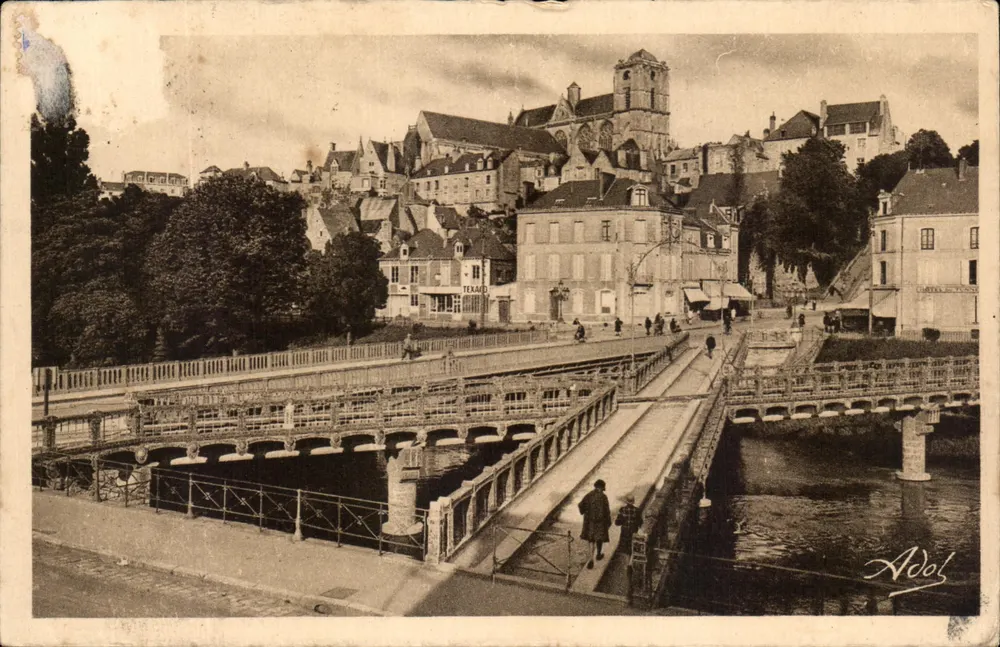 Le Mans — Die X-Brücke und die Vssoir-Brücke — Adol - Vorderseite