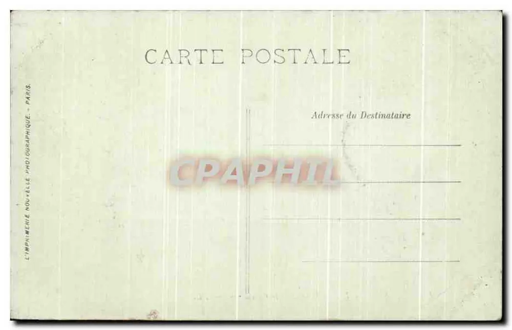 Aix-les-Bains — Le Lac du Bourget et le Colombier — LL. — n° 122 - Verso