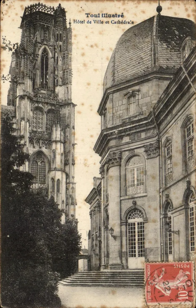 Toul — Rathaus und Kathedrale — Toul illustré - Vorderseite
