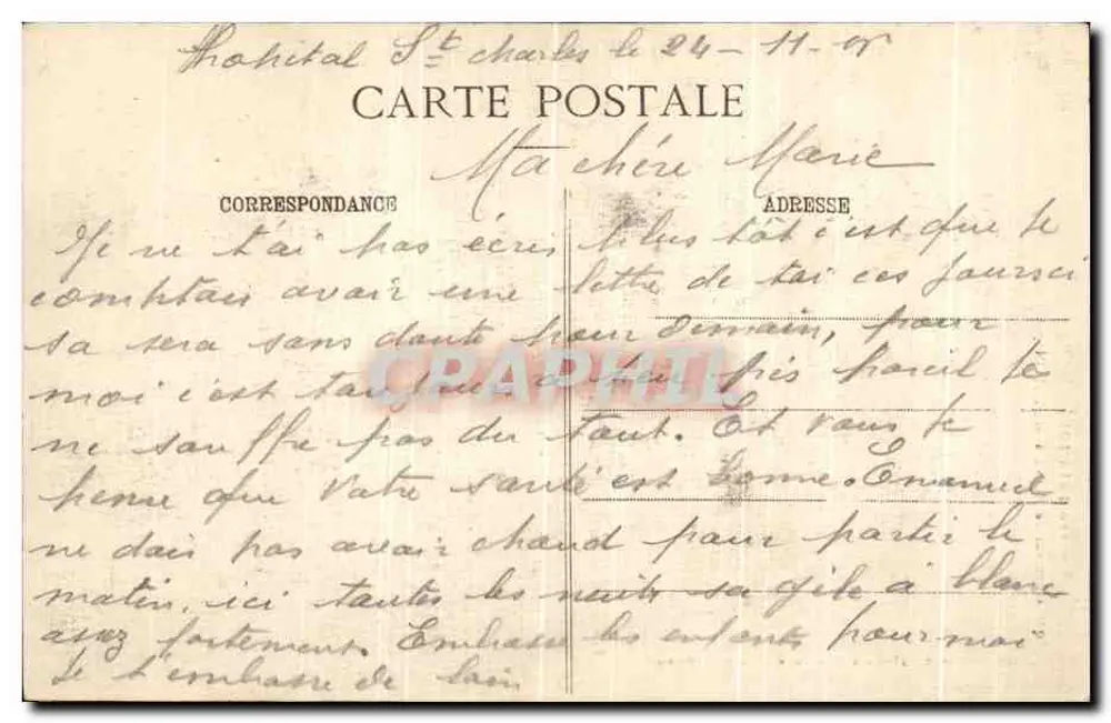 Bombardement von PONT-à-MOUSSON — Krieg 1914-1915 — Verlag Roisin, Pont-à-Mousson - Rückseite