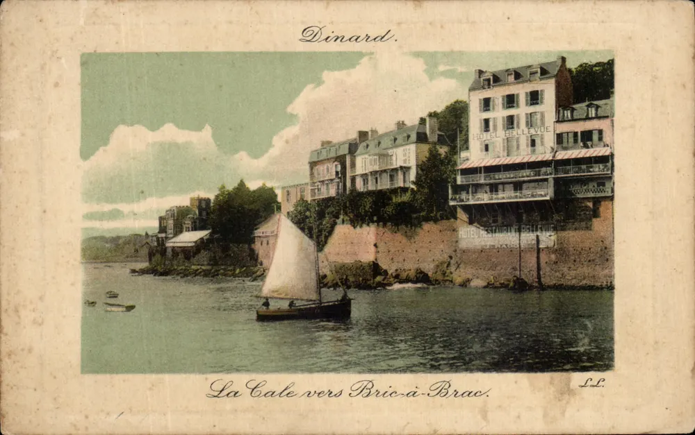 Dinard. — La Cale w kierunku Bric-à-Brac — L.L. - Awers