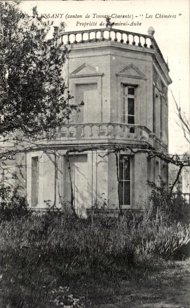 Lissant (Kanton Tonnay-Charente) — « Les Chimères » — Eigentum des Admiral Aube - Vorderseite