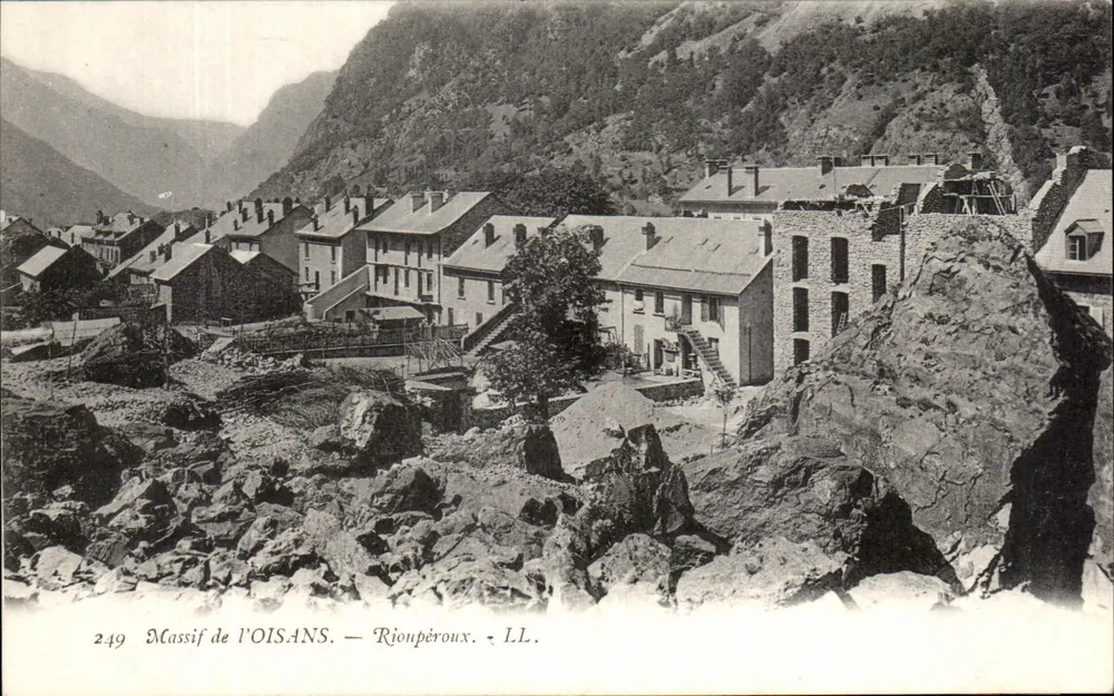 Massif de l'Oisans — Rioupéroux — LL. — n°249 - Frente