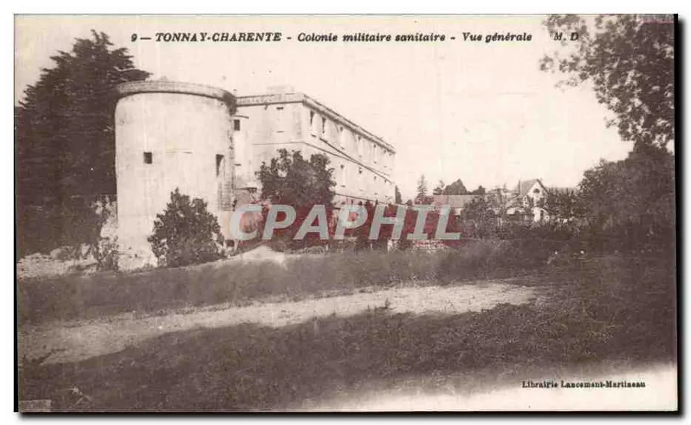 Tonny-Charente — Militärische Sanatoriumskolonie — Allgemeiner Blick — Librairie Lancelmant-Martineau - Vorderseite