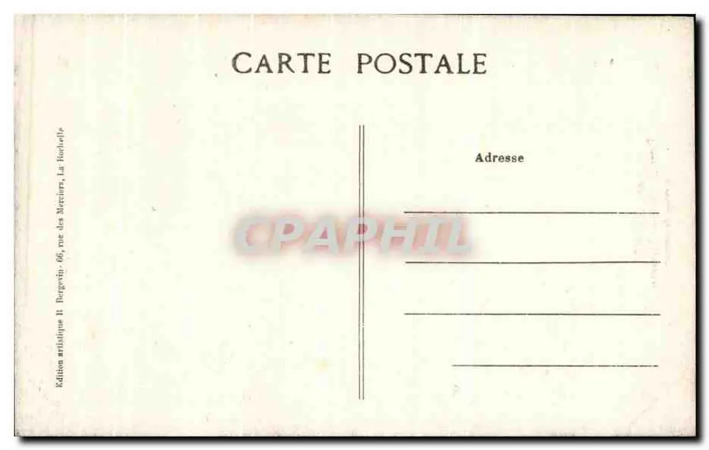 Tor der Anne Saigneurière — Soubise — Künstlerische Ausgabe R. Burgovin - Rückseite