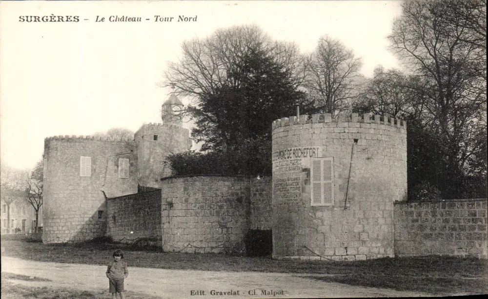 Surgères - Das Schloss - Nordturm — Verlag Gravelat, Cl. Malpot - Vorderseite