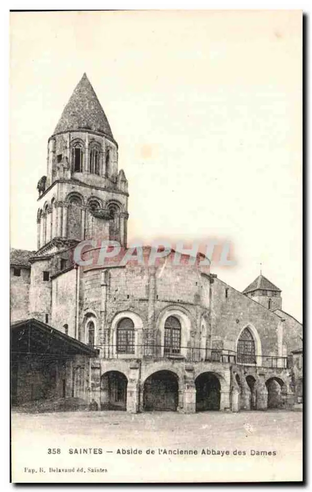 सेंट्स — डेम्स के पुराने धर्मशाला के अब्दी — फैप. आर. डेलावॉड, प्रकाशक सेंट्स - आगे