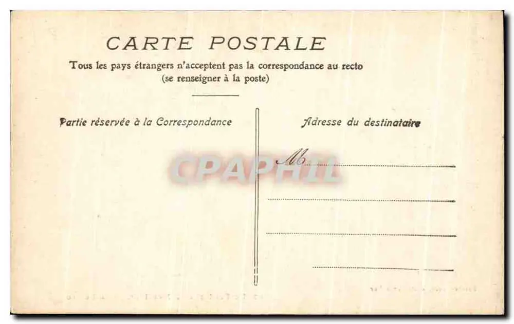 De Pontarlier a Moutbier — La Percée — Editor Pontarlier, n°62 - Verso