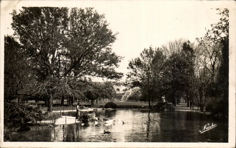 Le Parc Jouvet - Les Cygnes — Edition NARBO - Toulouse - Vorderseite