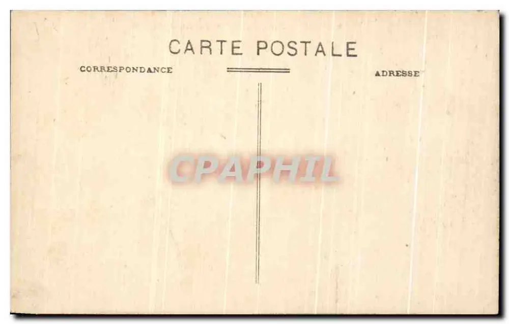 Rennes - Vue générale du Jardin Français — éditeur A. Laminé, Rennes, n°12 - Rückseite