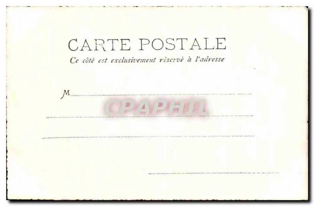 Biarritz — Lago Marion — Coleção A. Rapin - Verso