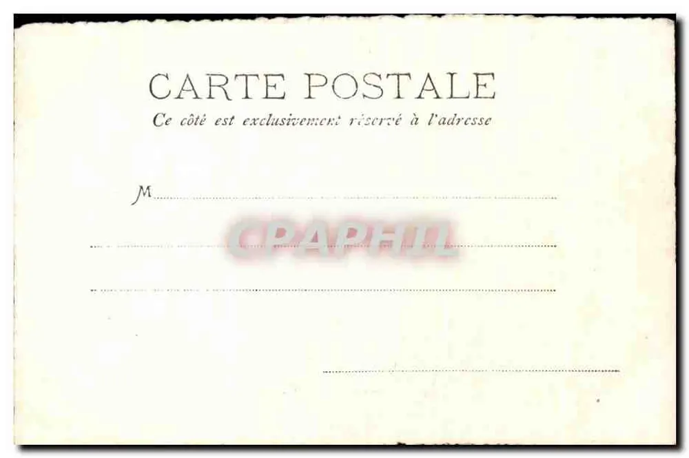 Biarritz — A Costa das Basques — Coleção A. Rapin - Verso