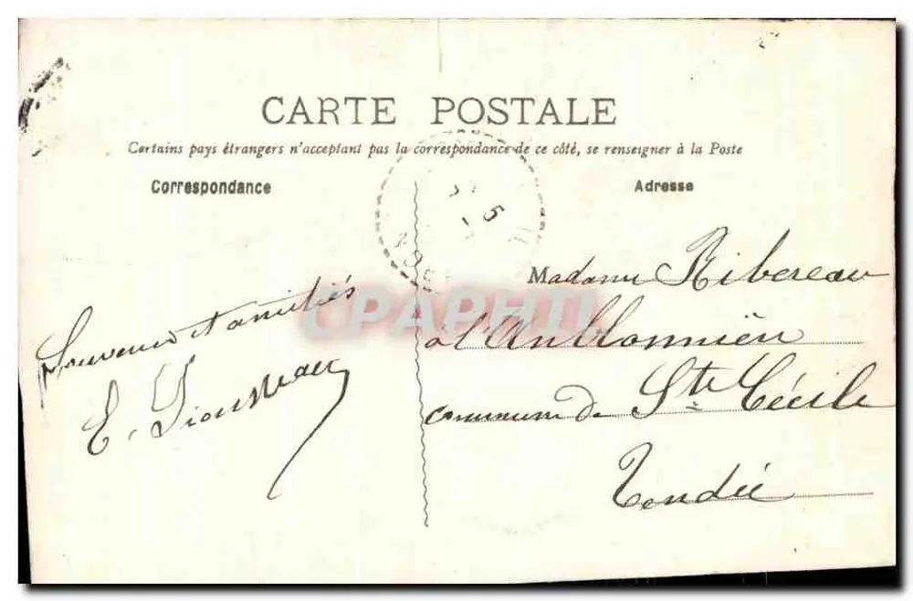 Toulouse - Abside São Sernin — B.G. n°28 - Verso