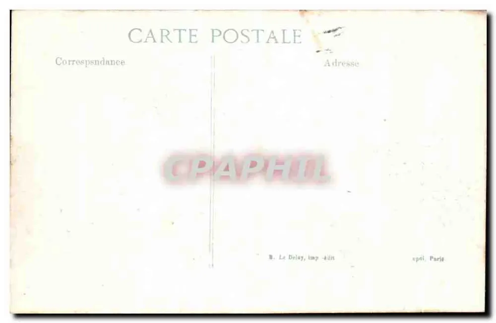 Moulin dos Carmes em Senlis — 5ª Série — B. Le Deley, impr. - editor - Verso