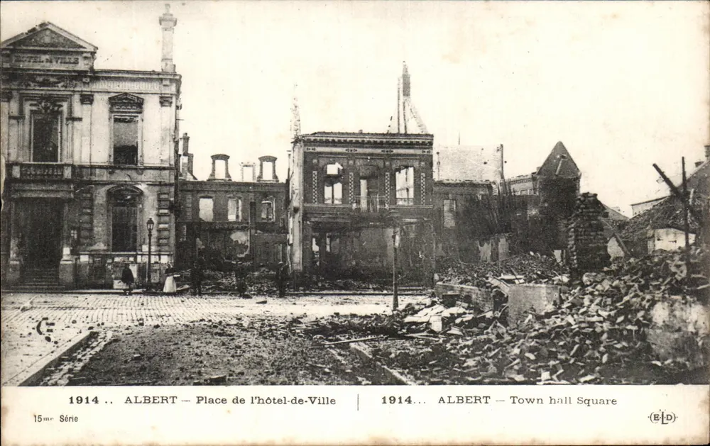 Albert — Place de l'hôtel-de-Ville — 15. Serie - Vorderseite