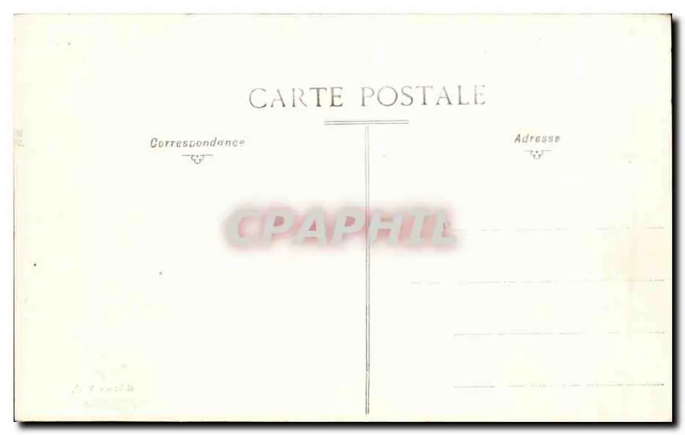 La Rochelle — Die Kathedrale und die Rue du Palais — Edition N.G. - Rückseite